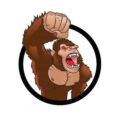 angry: 28+ Angry Cartoon Gorilla Face PNG