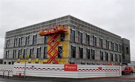 Les Chantiers De La Reconstruction Du Futur CHU De Caen Avancent Bien