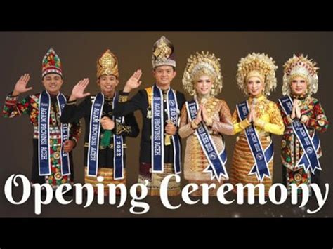 Opening Ceremony Pemilihan Agam Inong Aceh 2023 Disbudpar Aceh YouTube