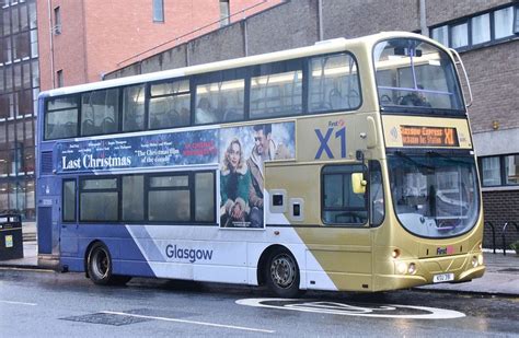 First Glasgow Volvo B Tl Glasgow Volvo Glasgow City Centre