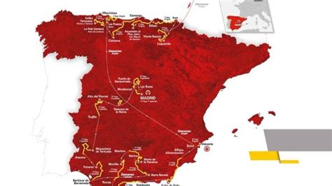 Vuelta a España 2022 Así es el recorrido oficial y las 21 etapas al