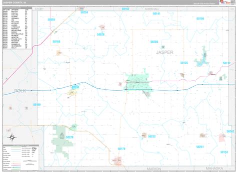 Jasper County, IA Maps