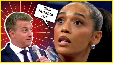 Taís Araújo leva susto dublê em pegadinha de Luciano Huck