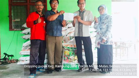 Pengawalan Dropping Pupuk Bantuan Jenis Pupuk Npk Multidaya Kegiatan