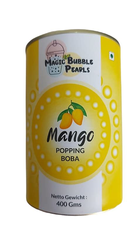 Magic Bubble Tea Perlen Mango Gramm Popping Boba Frucht Perlen