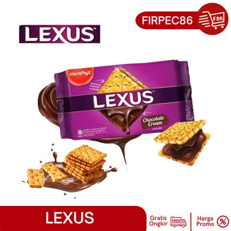 Jual Biskuit Munchys Lexus Sandwich Crackers Chocolate Peanut