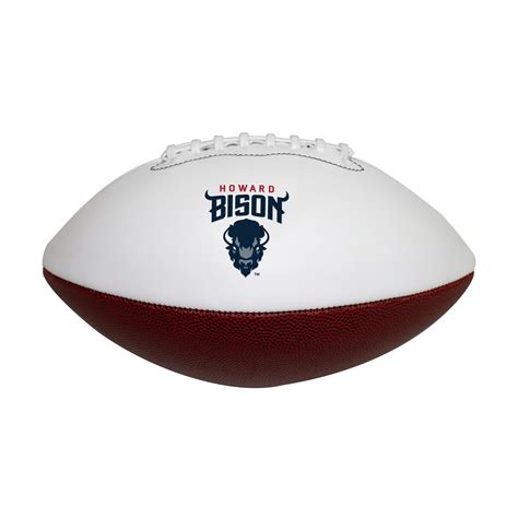 Howard University Full Size Autograph Football – Logo Brands