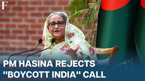 Bangladesh Pm Sheikh Hasina Slams Opposition For Anti India Campaign