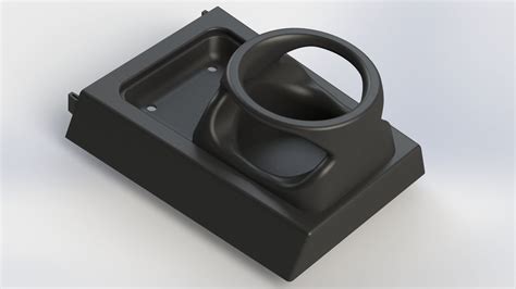 Toyota Corolla Ke70 Center Console Cup Holder 3d Model 3d Printable