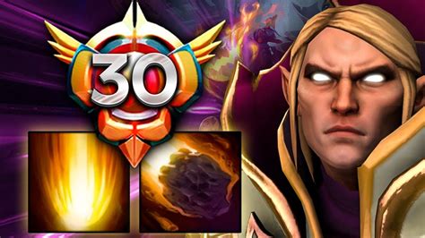 30 LVL Инвокер показал на что способен BZM Invoker 7 35 DOTA 2 YouTube