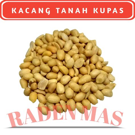 Jual KACANG TANAH KUPAS MENTAH REPACK 1 KG Shopee Indonesia