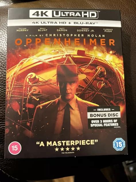 Oppenheimer Special Edition K Uhd Blu Ray Picclick Uk