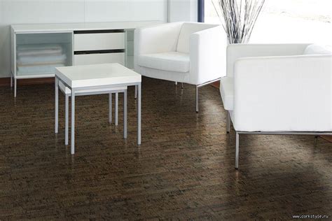 Пробковый пол Linea Brown влагостойкий 31 и 32 класс замковый или ...