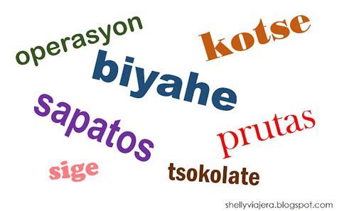 Filipino Spelling Words For Grade