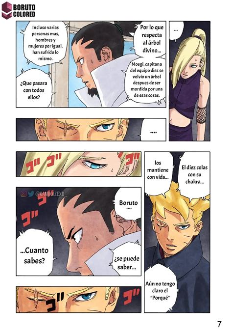 Boruto: Two Blue Vortex Manga 8 Español a Color - Ver Boruto Online