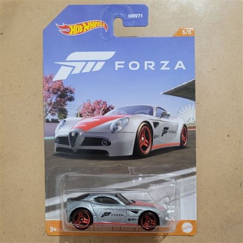Jual HOT WHEELS ALFA ROMEO 8C COMPETIZIONE FORZA SILVER RED Shopee Indonesia