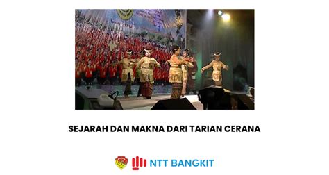 Nama Tarian Ntt Cerana Sering Kali Terdengar Di Telinga Yuk Simak