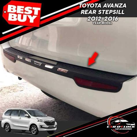 Toyota Avanza Rear Stepsill Shopee Philippines