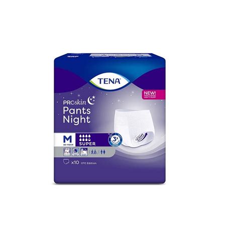 Tena Pants Night Super Pannolone A Mutanda Monouso Taglia M Pz