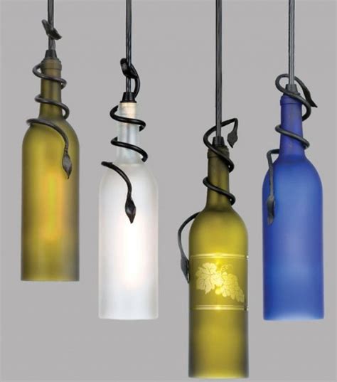 How To Make Diy Recycled Wine Bottle Pendant Lights Diy Tag