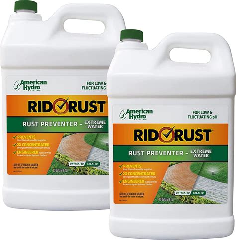 American Hydro SYSTEMS Rid O Rust RR2 Extreme Water Rust