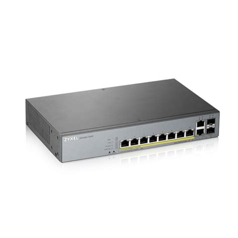 Smart Managed Gigabit Switch POE 8 Port ZYXEL GS1350 12HP HugoTech