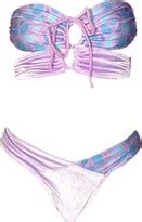 Brasini Swimwear Cinta Halter Tube Bikini Top X Zaza High Cut Bikini