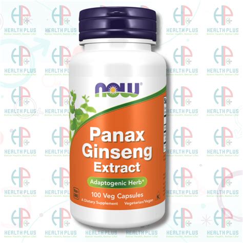 Now Foods Best Panax Ginseng In Bangladesh 100 Capsules