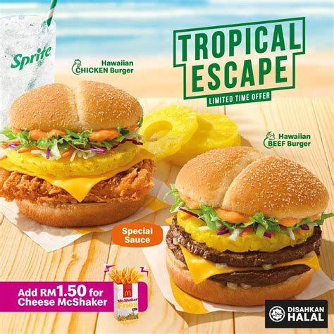 Experience The New Hawaiian Burger For A Sweet Escape