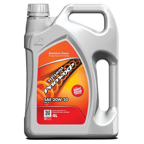 Jual Oli Mesin Galon 4L Prima XP 4 Liter SAE 20W 50 API SL Shopee