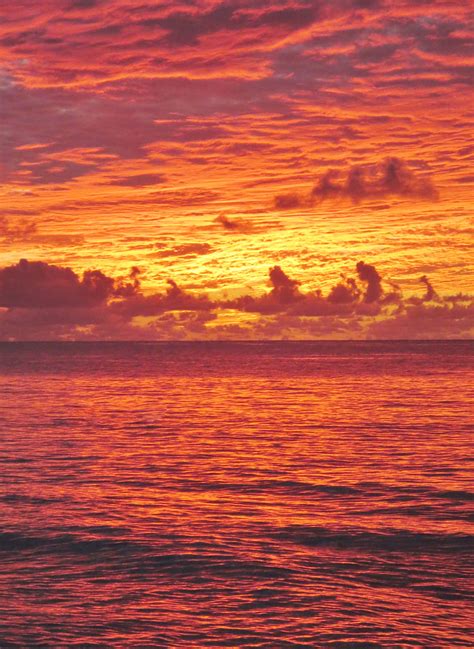 Amazing Barbados Sunset Sunset Barbados Caribbean