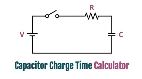 Capacitor Charge Time Calculator