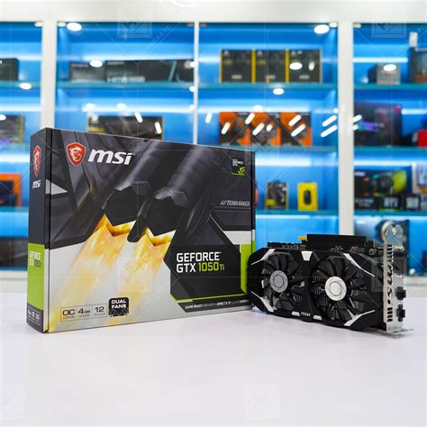 VGA MSI GTX 1050 Ti 4GT OCV1 NVIDIA Geforce 4Gb DDR5 128Bit