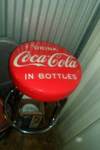 Coca cola bar stool -- Antique Price Guide Details Page