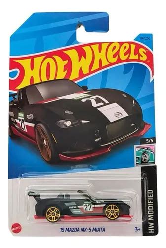 Carrinho Hot Wheels 15 Mazda Mx 5 Miata 2023 Hkh87 Mattel MercadoLivre