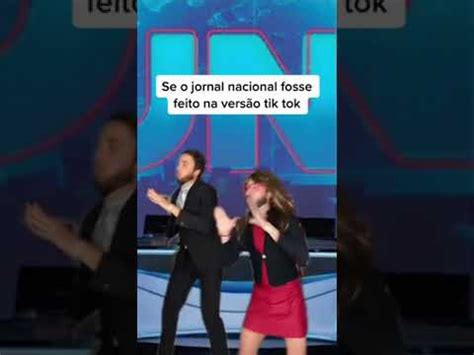 Abertura Do Jornal Nacional Tiktok Shorts Youtube