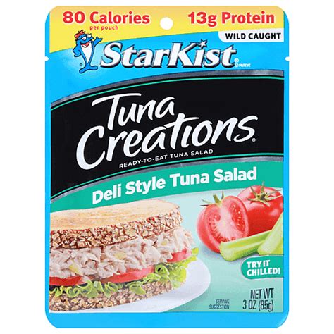 Starkist Tuna Creations Deli Style Tuna Salad 3 Oz Tuna Market Basket