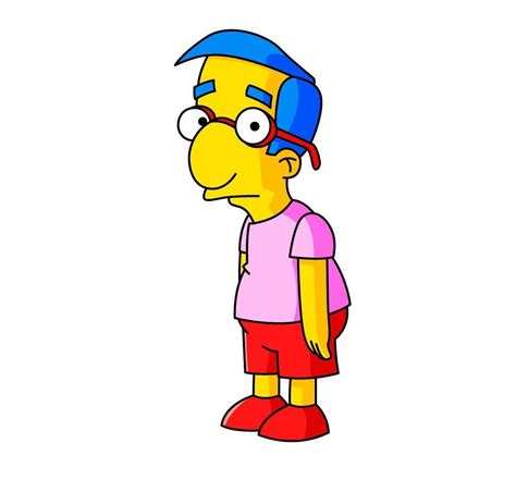 Personaje Milhouse Van Houten Los Simpson