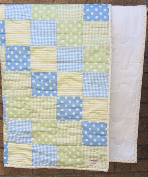 Handmade Baby Toddler Cot Quilt Etsy Australia