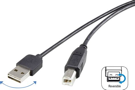 Renkforce Usb Kabel Usb Usb A Vti Usb B Vti M Rna Primeren