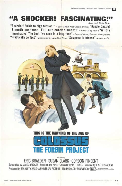 Colossus: The Forbin Project (#2 of 2): Extra Large Movie Poster Image ...