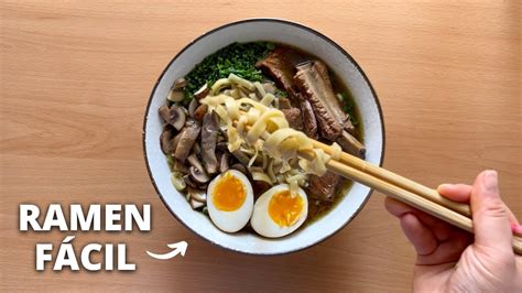 Receta Para Hacer Ramen Casero