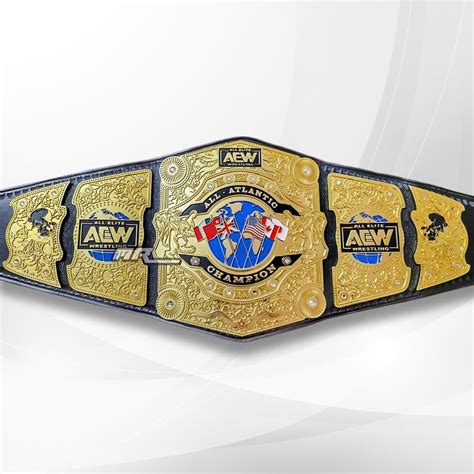 Aew All Atlantic Championship Belt Aew All Atlantic Belt