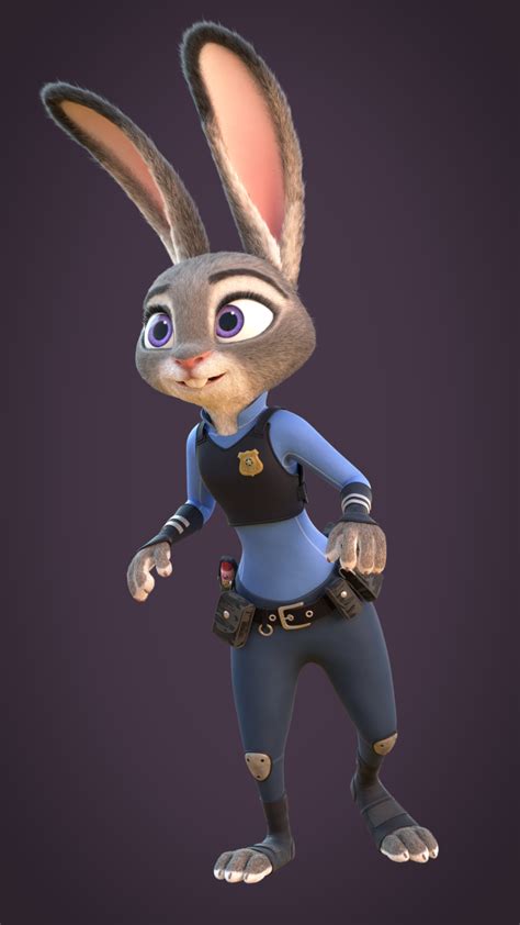 Judy Hopps (with blend) - BlenderNation