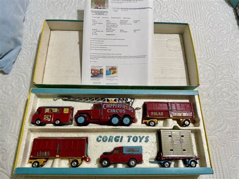 Corgi Toys Chipperfields Circus Models Gift Set No Boxed St Issue