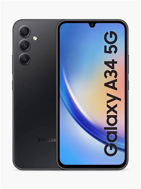 Samsung Galaxy A34 Smartphone, Android, 6.6”, 5G, SIM Free, 256GB ...