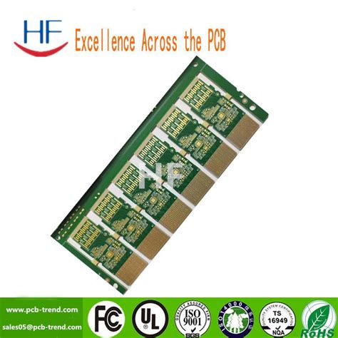 Shenzhen Pcb Board Manufacturer Gold Finger Multilayer Pcb Board Hf