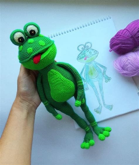 PDF Лягушка-Квакушка крючком. FREE crochet pattern; Аmigurumi patterns ...