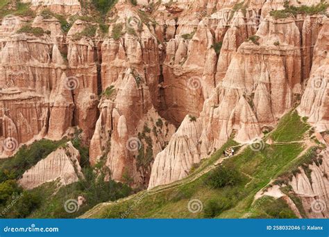 Red Ravine In Romania Landscape Stock Photo Image Of Geological