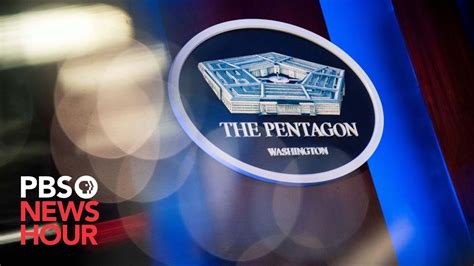 Watch Live Pentagon Holds News Briefing Youtube